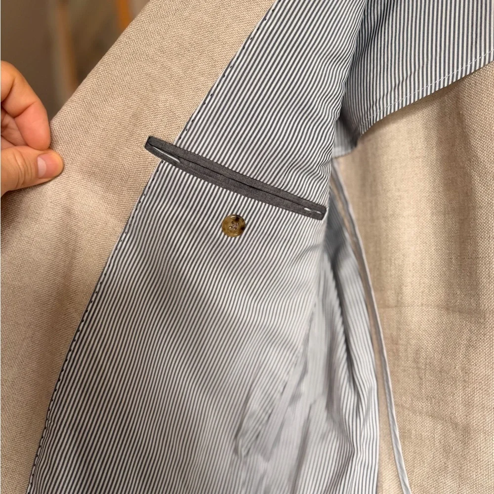 Todd Snyder Beige Linen Sport Coat